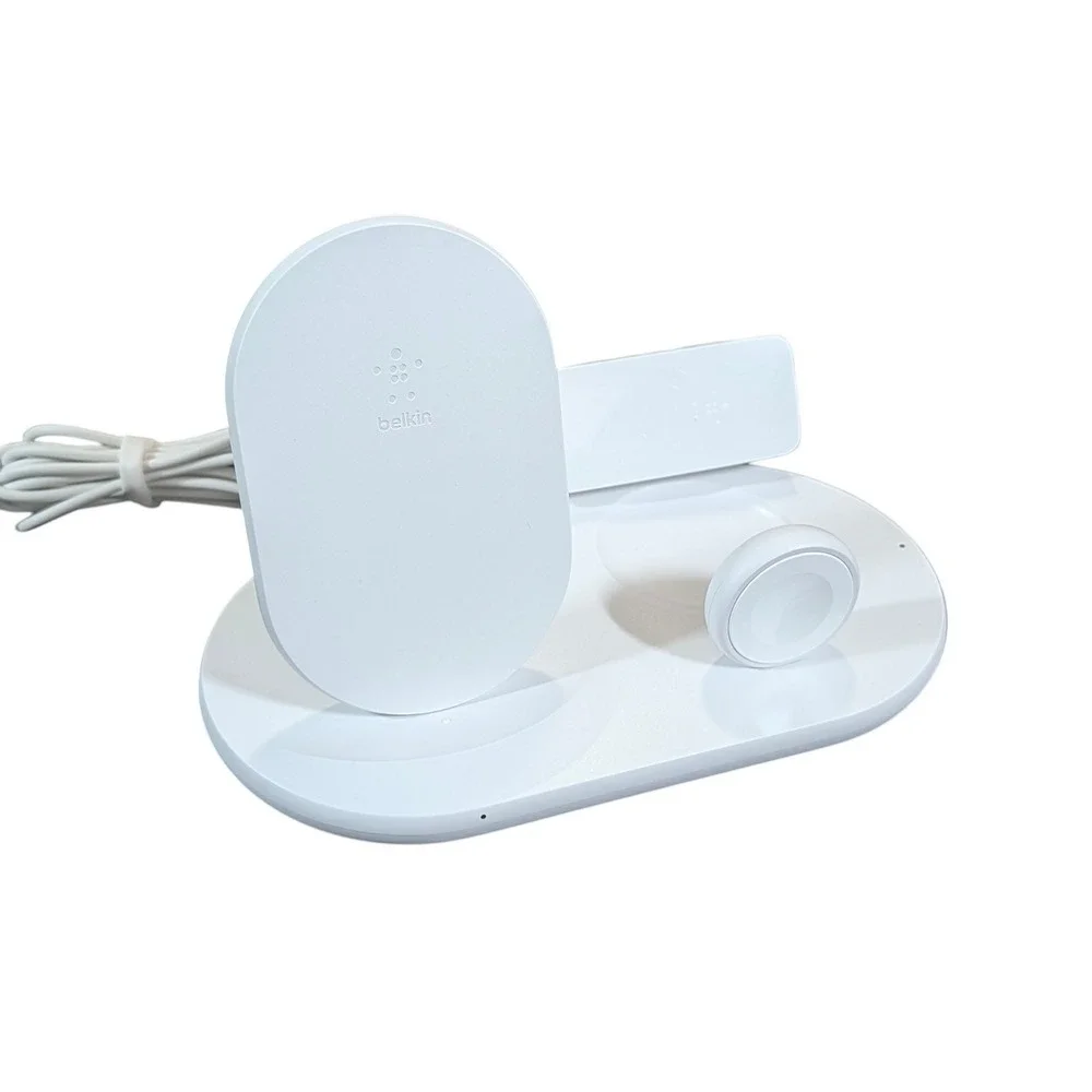 Bb4 Belkin 3-in-1 Wireless Charger Model WIZ001 for iPhone, Apple Watch, AirPods